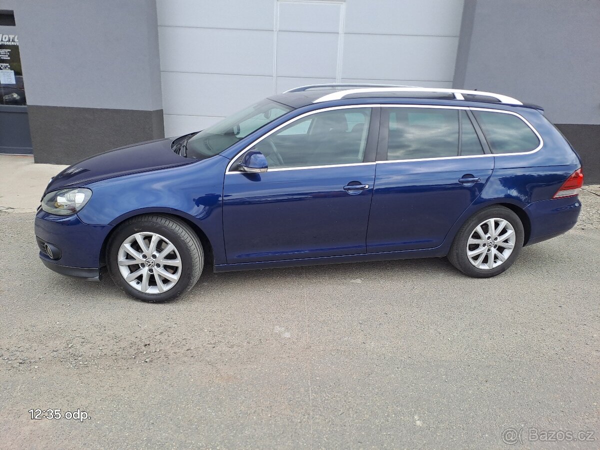 GOLF VI 1.6TDi 77kW 4x4 combi, r.10, VÝBAVA, TOP CENA - 2