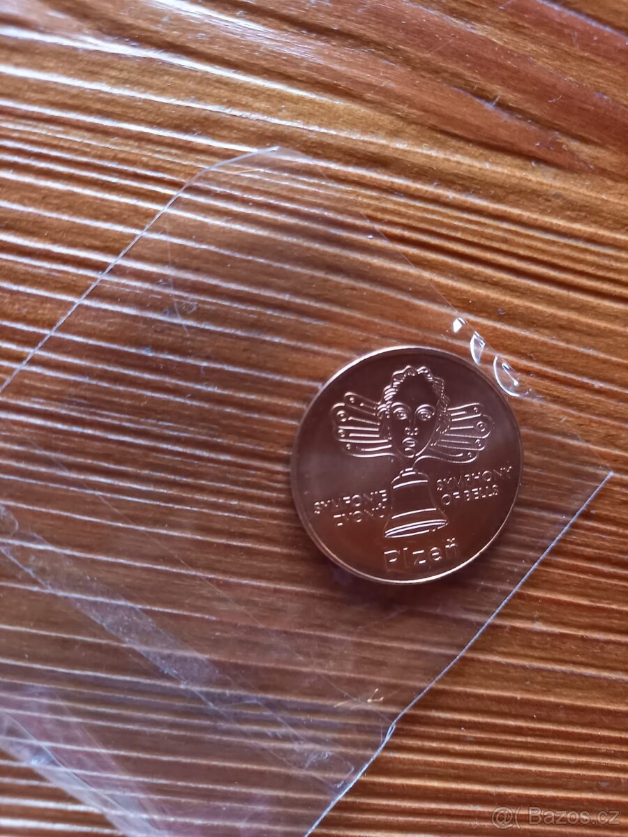 pamětní mince Plzeň symfonie zvonů - 2