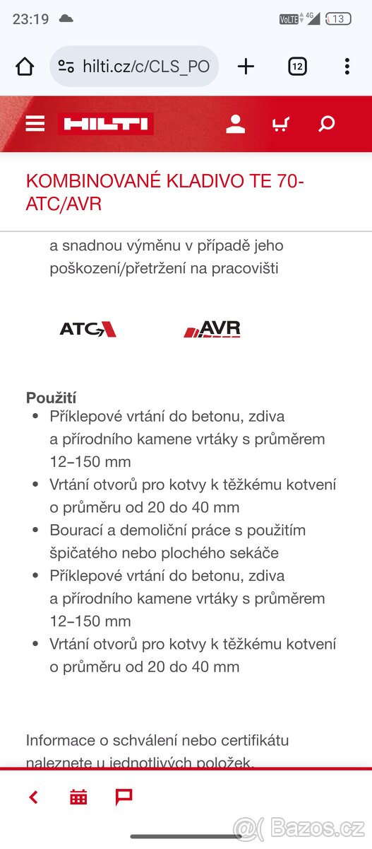 Prodám Hilti - 2