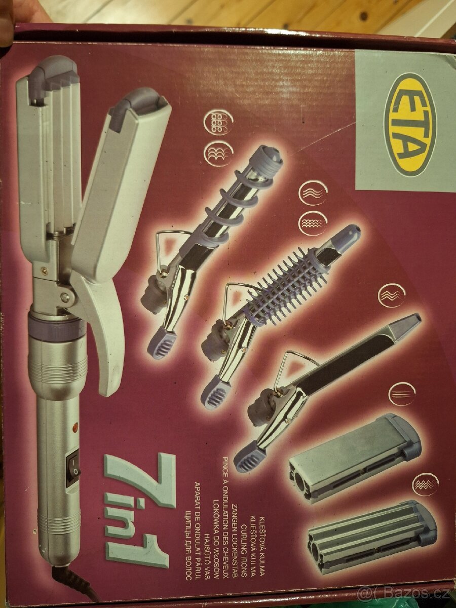 Žehlička na vlasy ETA - NOVÁ - 2