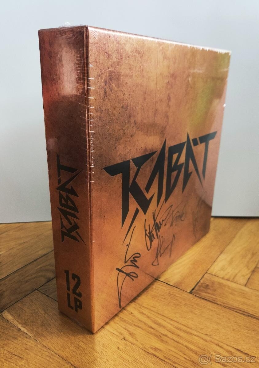 Kabát - 12LP Komplet s podpisy všech členů kapely / limitova - 2