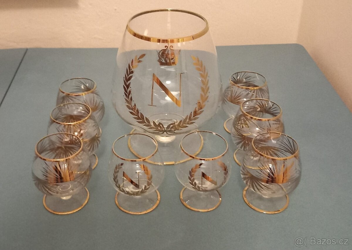 sada koňakových skleniček - 2