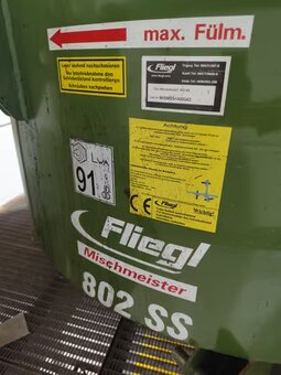 Míchačka na beton FLIEGL 0,8m3 - 2