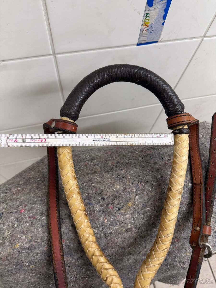 Westernový bosal (bezudidlová uzděcka) - 2