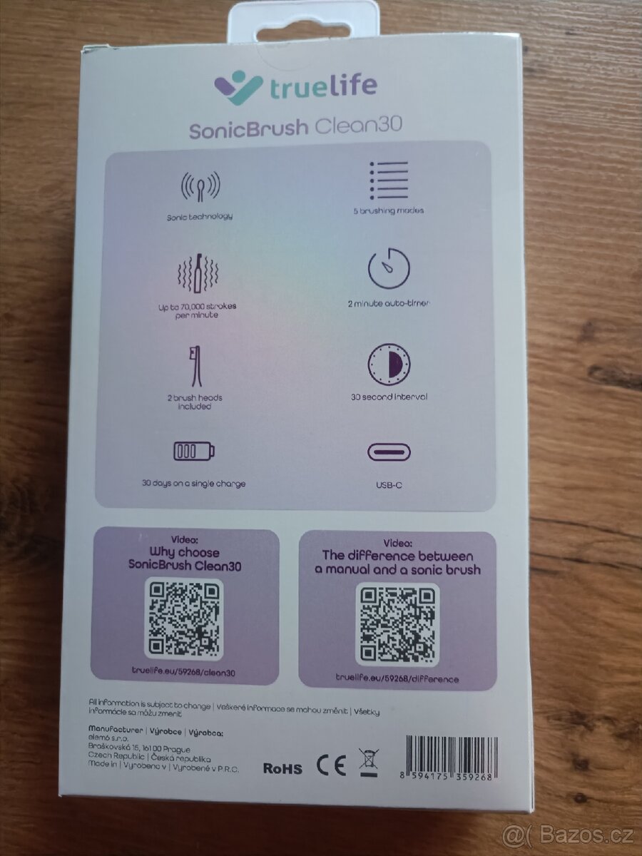 Elektrický zubní kartáček SonicBrush - 2