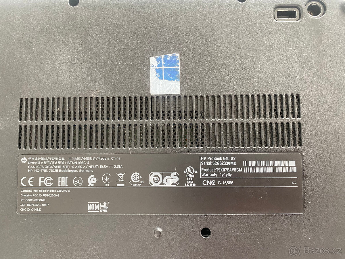 HP ProBook 640 G2 /Win10 zvýšené ram - 2