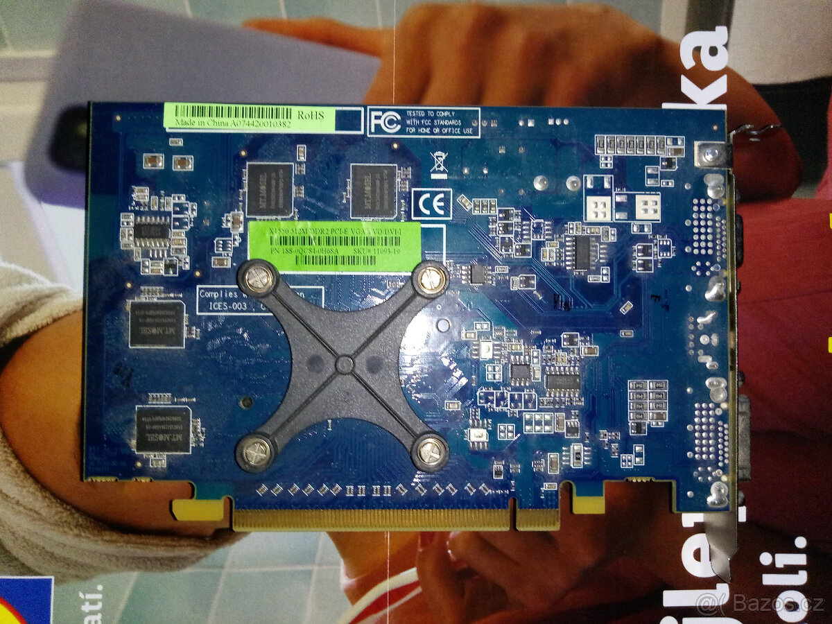 Grafická karta Radeon X1550 - 512 MB - 2