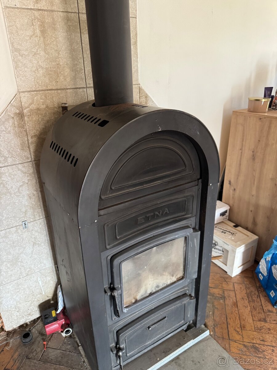 Krbová kamna s výměníkem - 2