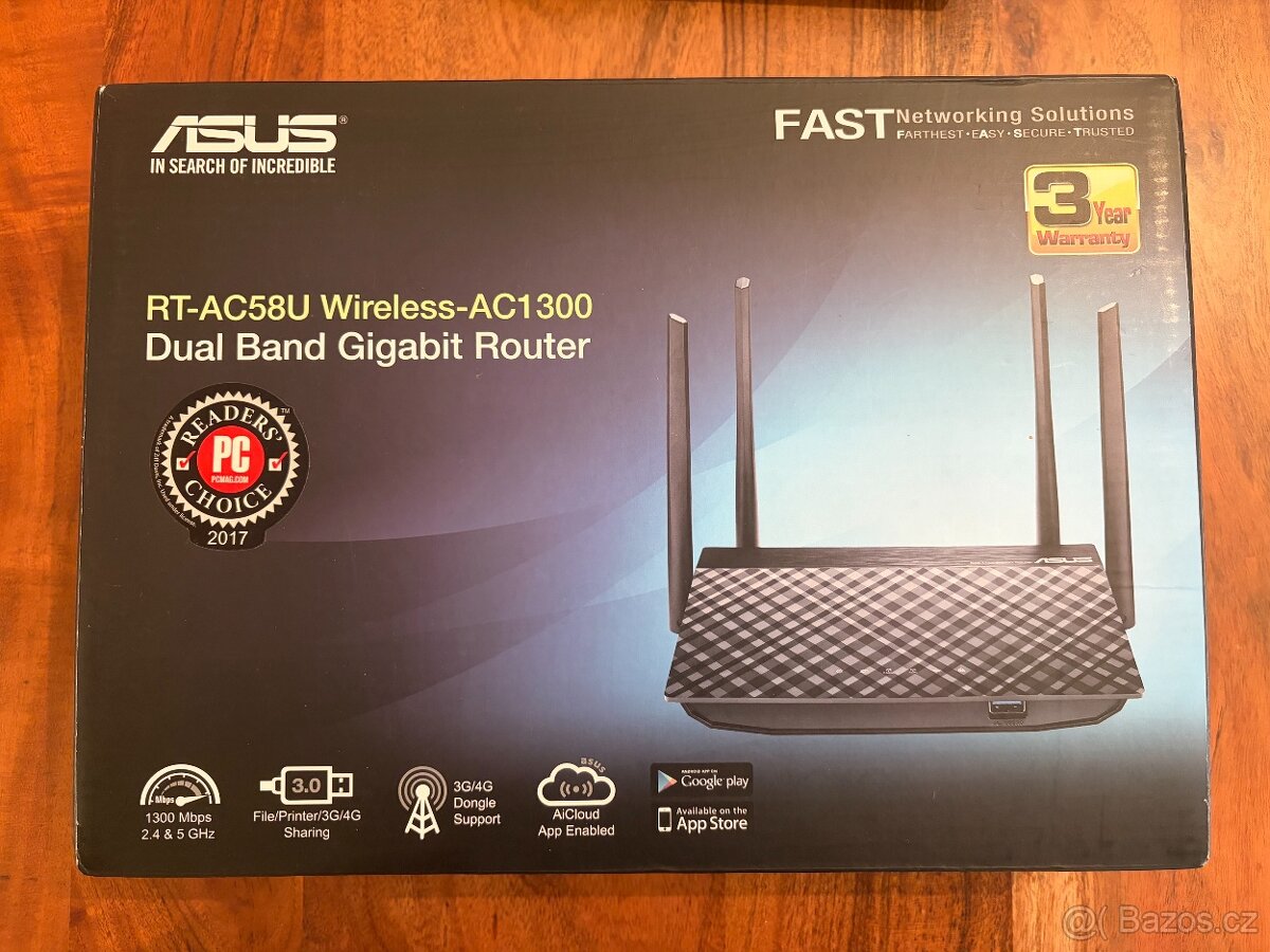 Wifi router Asus RT-AC58U AC1300 - 2