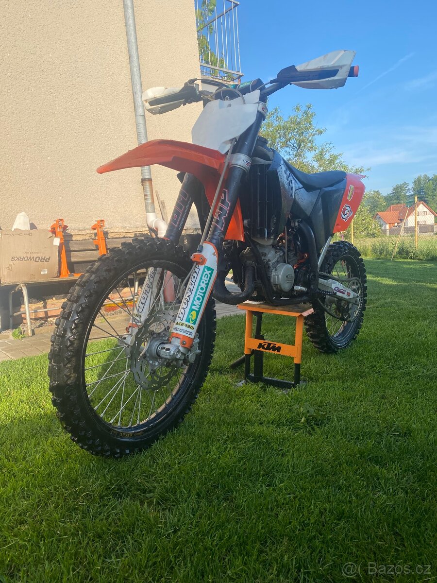 Ktm 125 2009 výměna