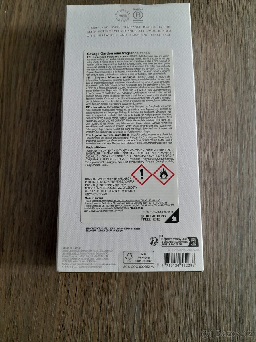 Rituals Savage Garden Fragrance Sticks 100ml - 2