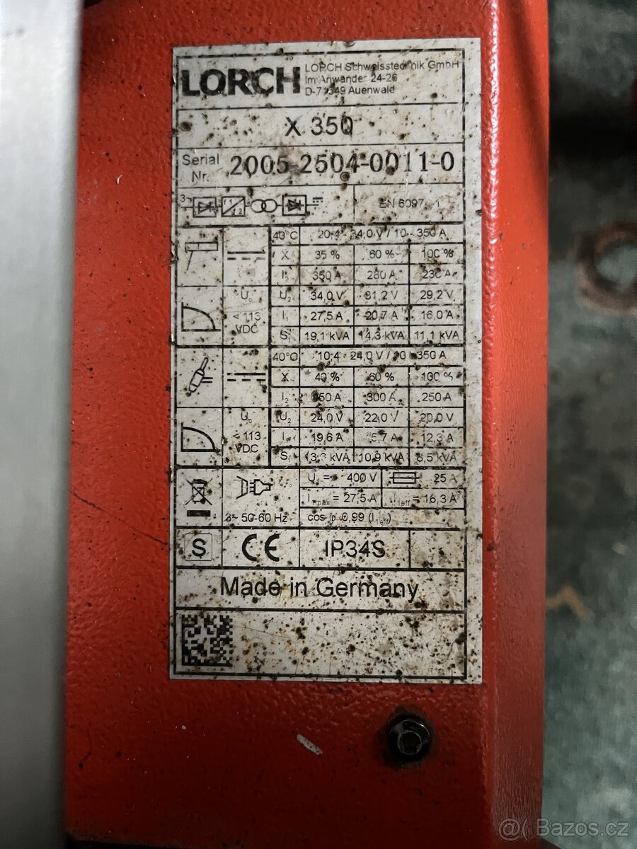 Lorch x350 svářečka - 2