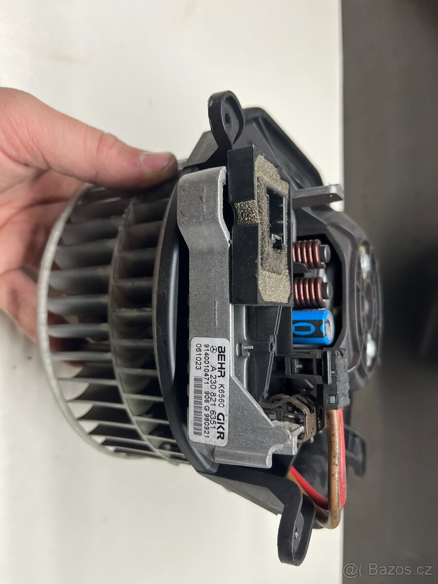 //Ventilátor topení MERCEDES W163-W251 // - 2