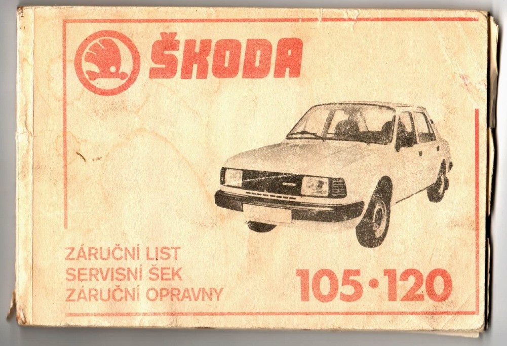 návod k obsluze + serviska z r. 1983 k eMkovému modelu ŠKODA - 2