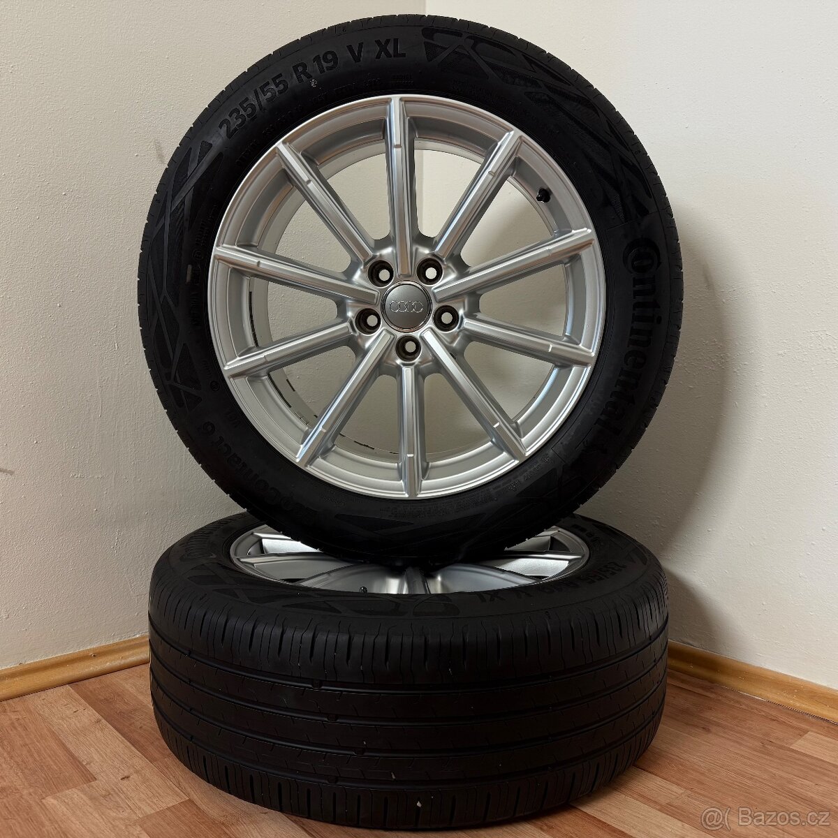 AUDI Q5/SQ5 8R 5x112 R19 ET27+LETNÍ 235/55R19 6,5mm - 2