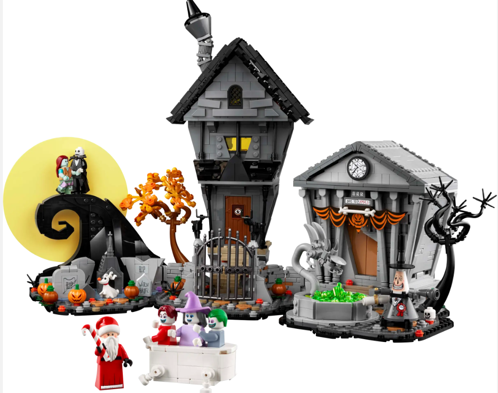 Nové LEGO 21351 Ukradené Vánoce Tima Burtona od Disneyho - 2