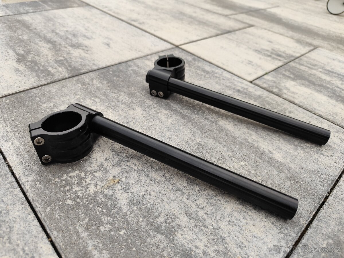 Klip on dělená řidítka ideální na café racer - 2