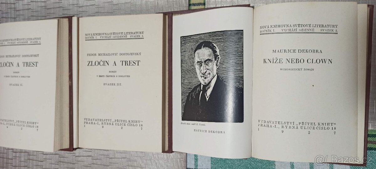 Maurice Dekobra: Kniže nebo clown 1927 - 2