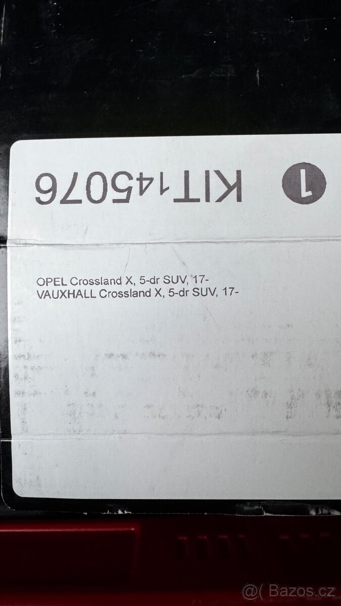 Montážní kit thule 5076 na opel crossland - 2