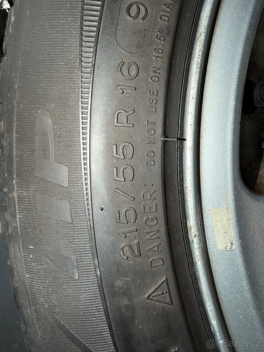 Originál Alu disk Audi 7,5J x 16 H2 et 45 Ronal - 4D0601025A - 2