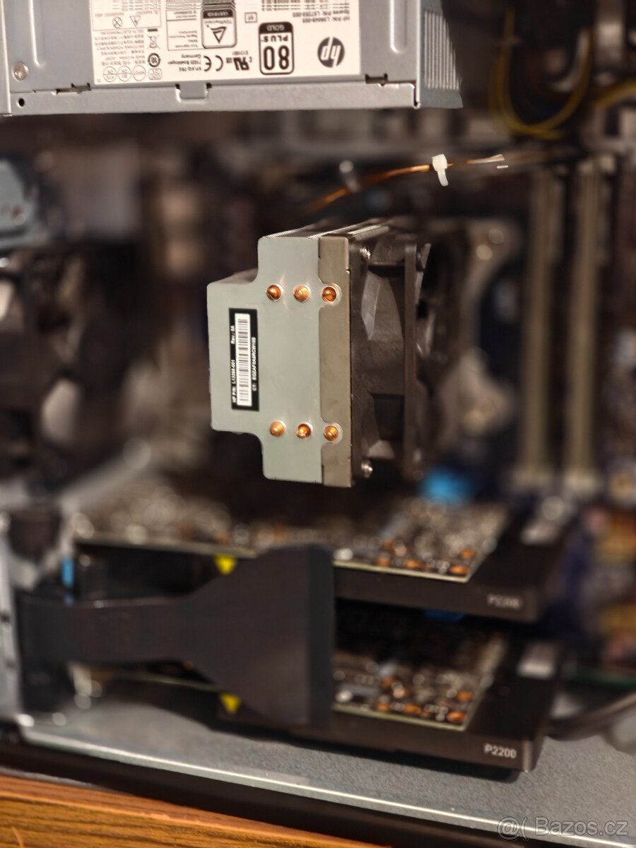 HP Z2 G4 i7 9700k 64.gb ddr4 SLI quadro p2200 - 2