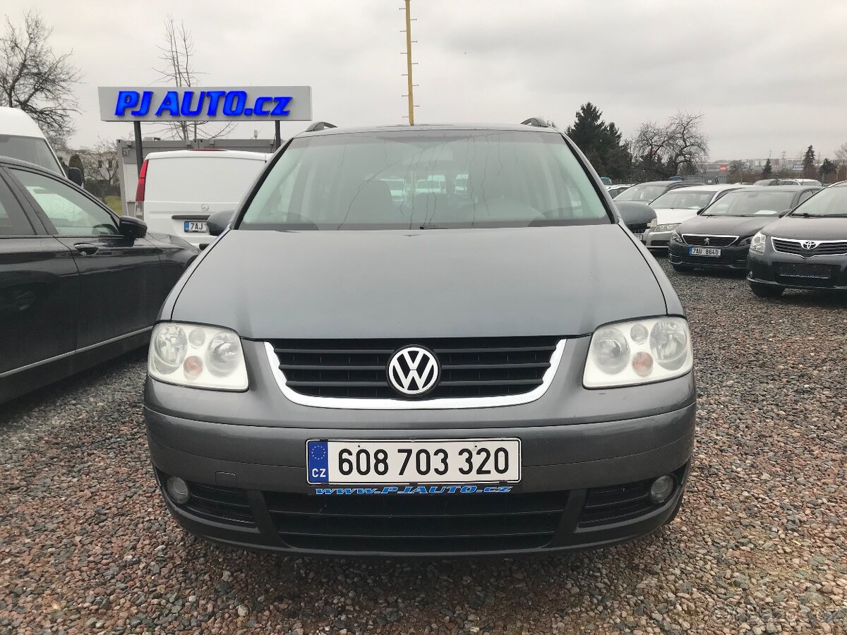 Volkswagen Touran, 1.9 TDI 77 KW,KLIMA ,ČR... - 2