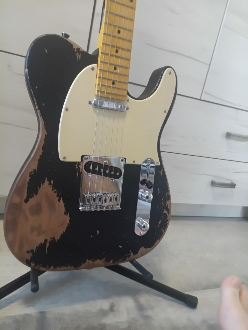 Elektrická kytara telecaster relic - 2