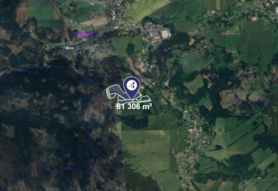 Prodej podílu 1/2 louky 40 653 m², Mikulášovice - 2