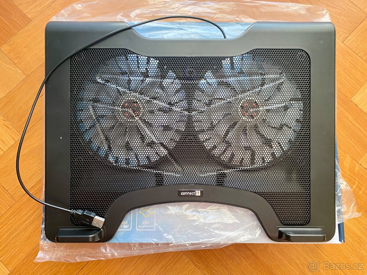 Chladící podložka pod notebook connect IT 15.6” - 2