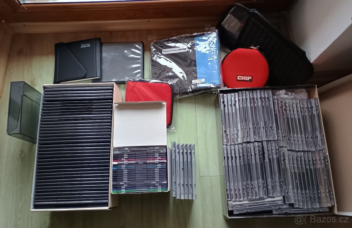 CD a DVD obaly + pouzdra - 2