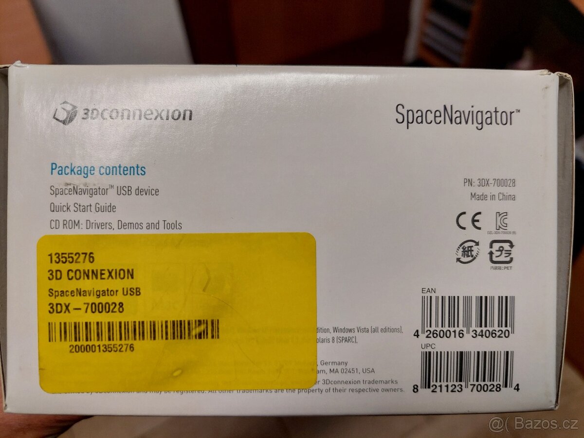 Prodám 3Dconnexion SpaceNavigator USB - 2