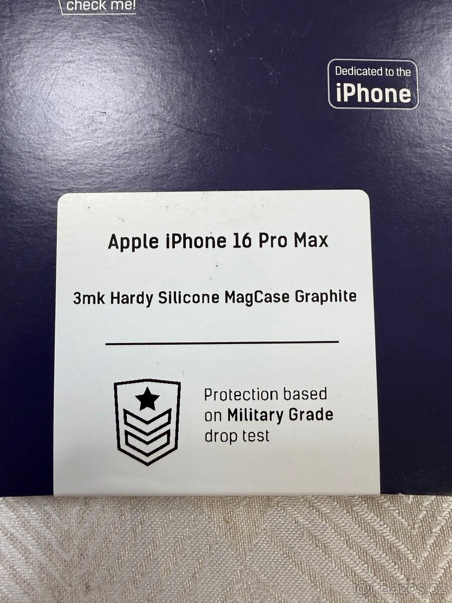Ochranný kryt MagCase iPhone 16 Pro Max | grafitový - 2