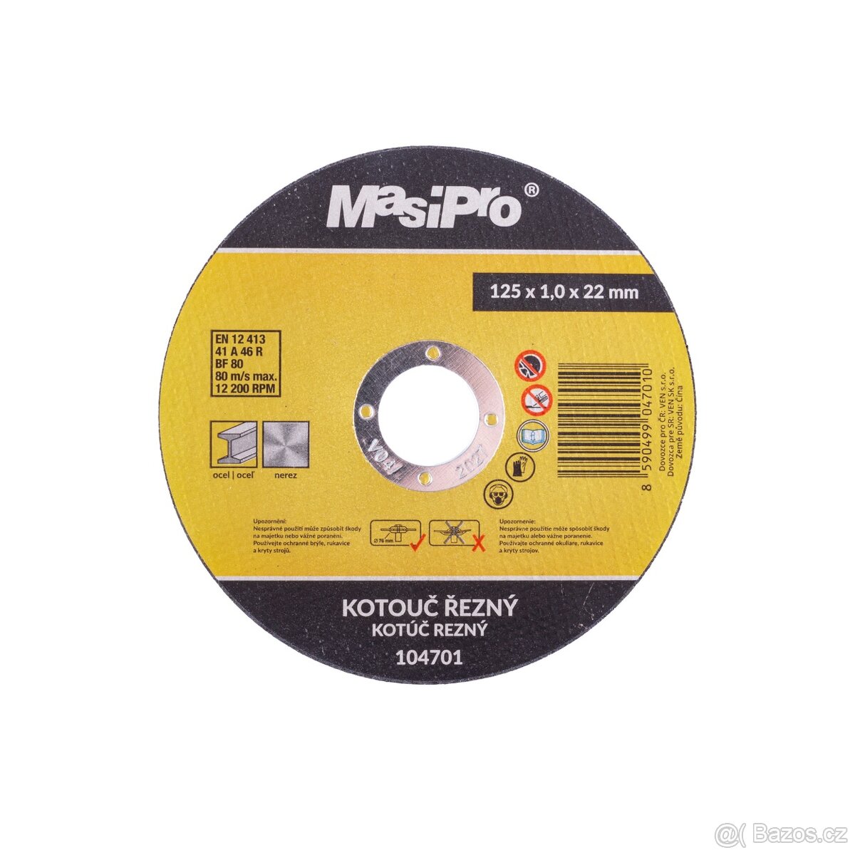 Kotouče řezné - 2