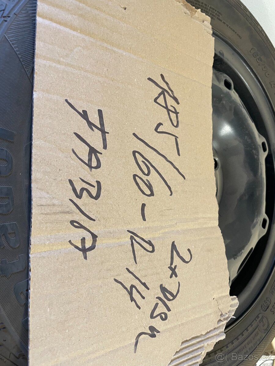 Pneu s diskem 185/60-R14 - 2