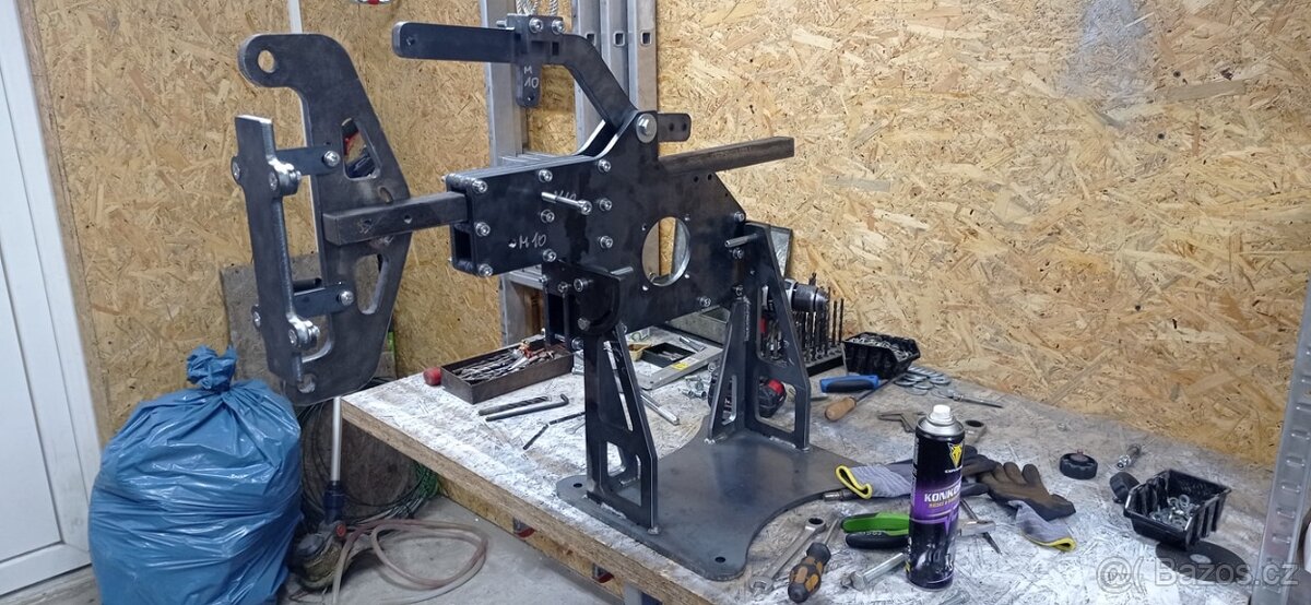 Pásová bruska,díly na stavbu - 2