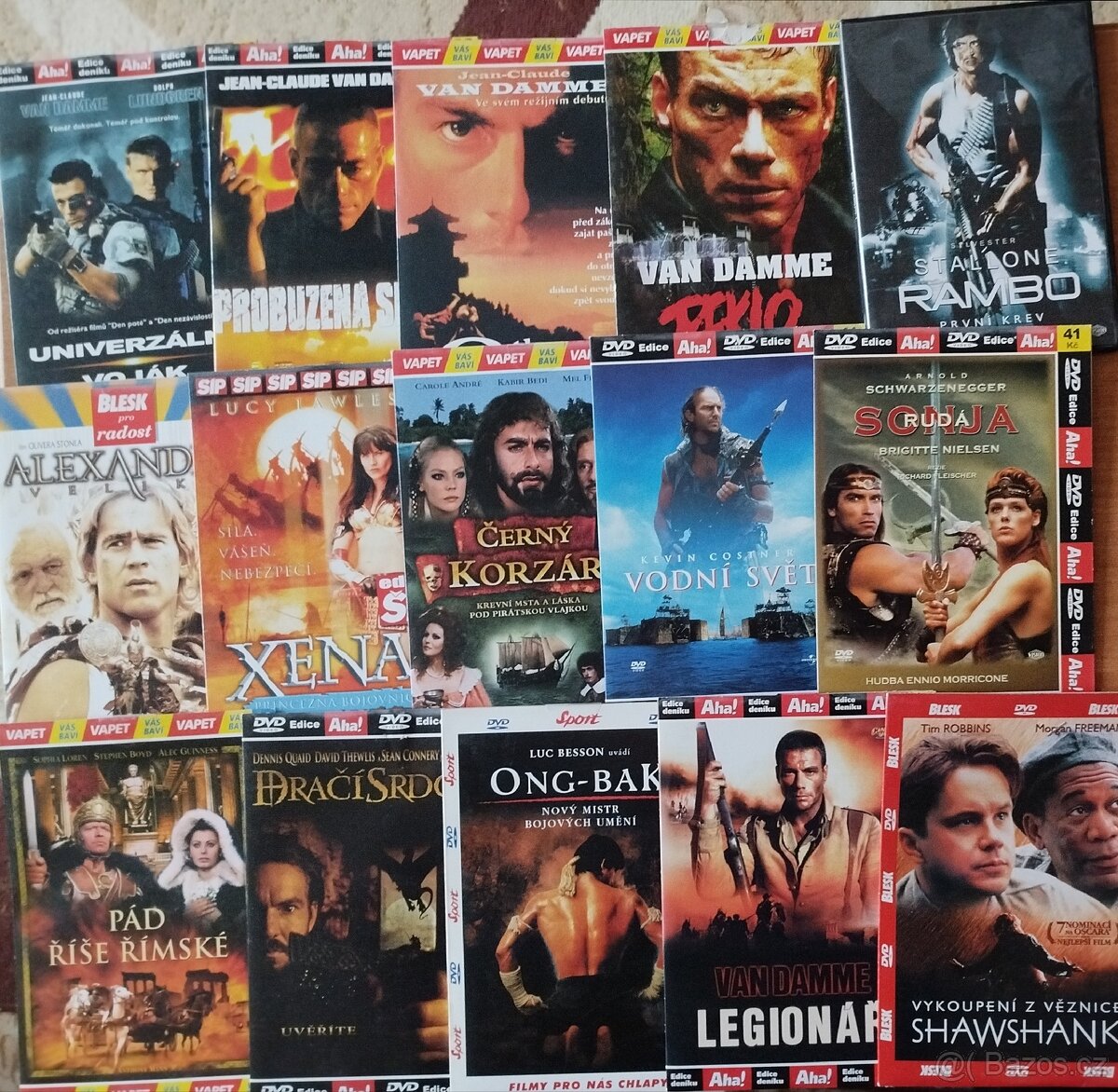 Filmy, pohádky,komedie,koledy na cd - 2