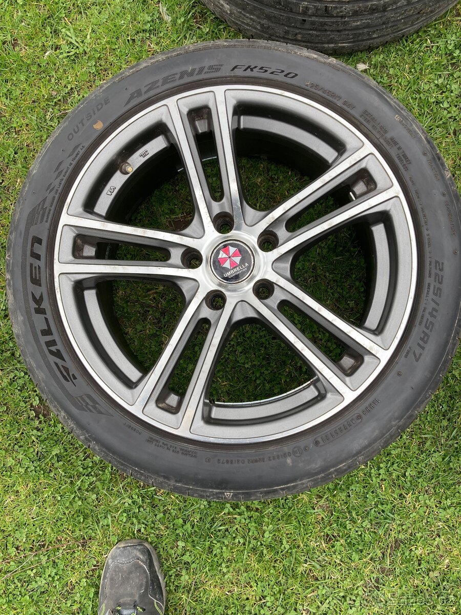 Prodám R17 alu kola 5x112 - 2