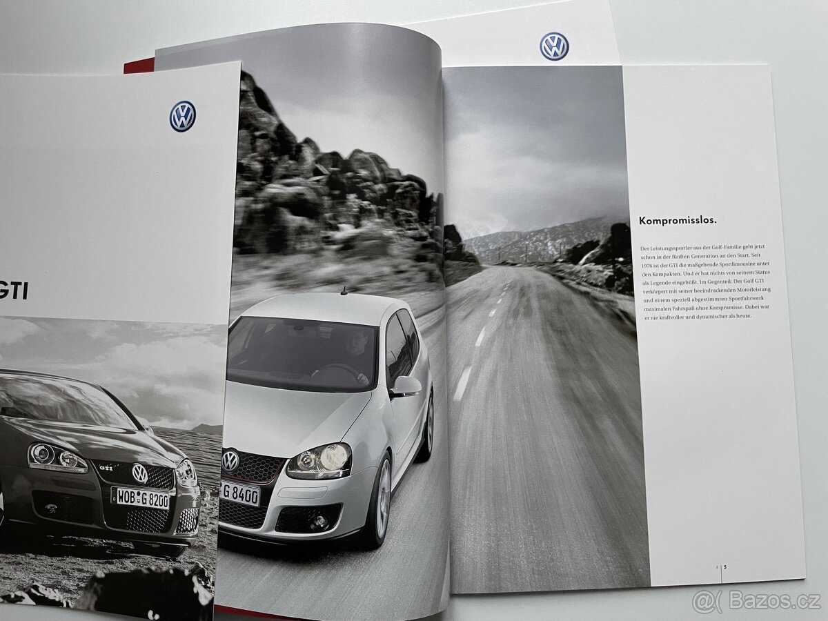 VW Golf GTI – originální německý prospekt (10/2006) - 2