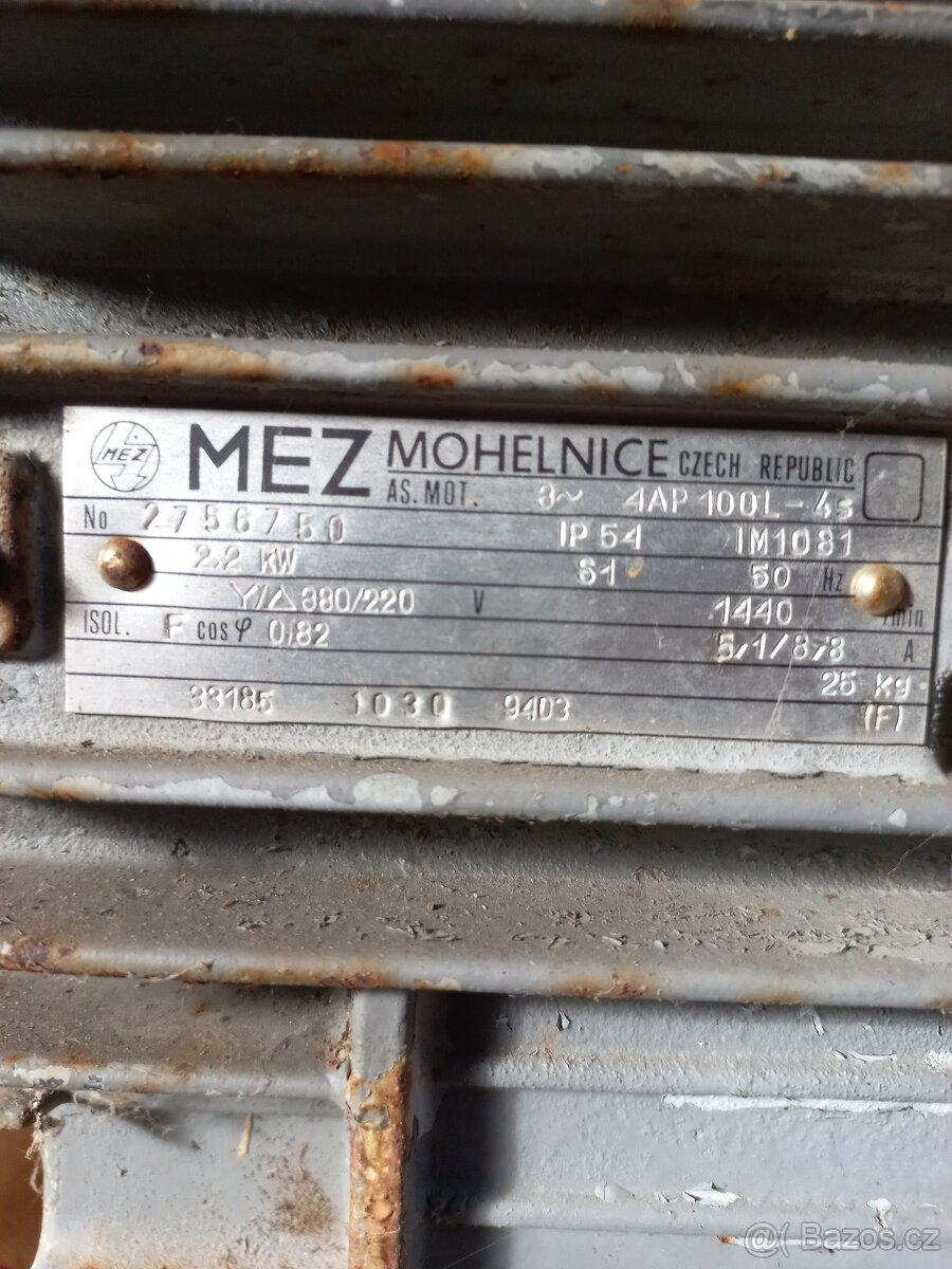 Prodám třifázový motor - 2