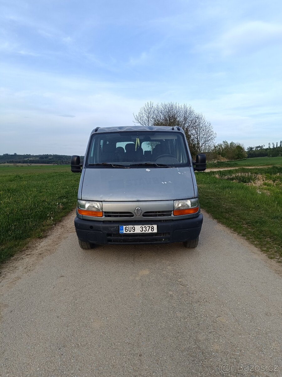 Renault master 2.8 dti 9 míst NOVÁ STK tažné - 2