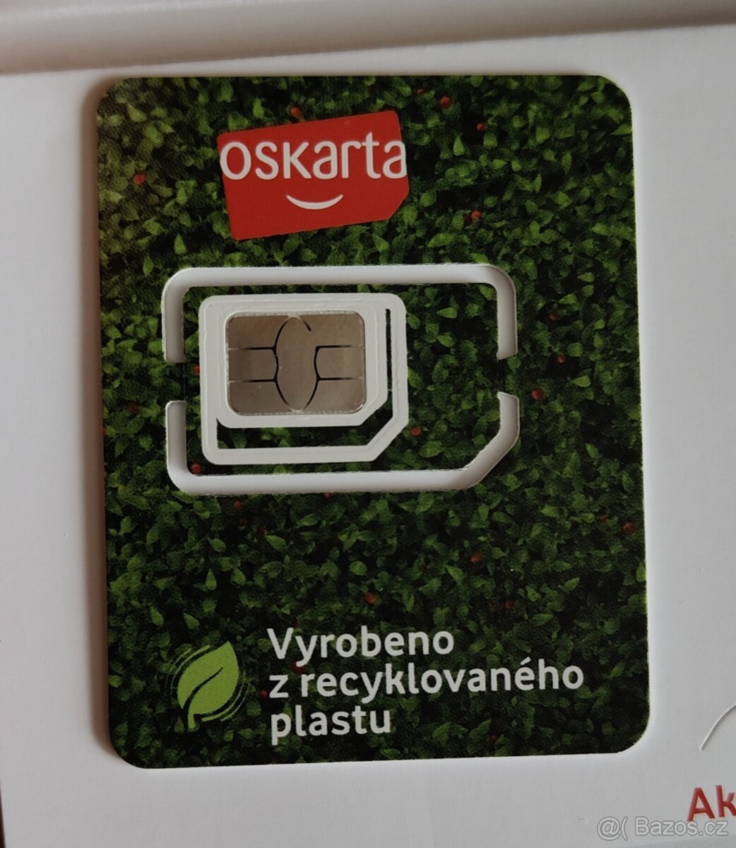 SIM karta nová - 2