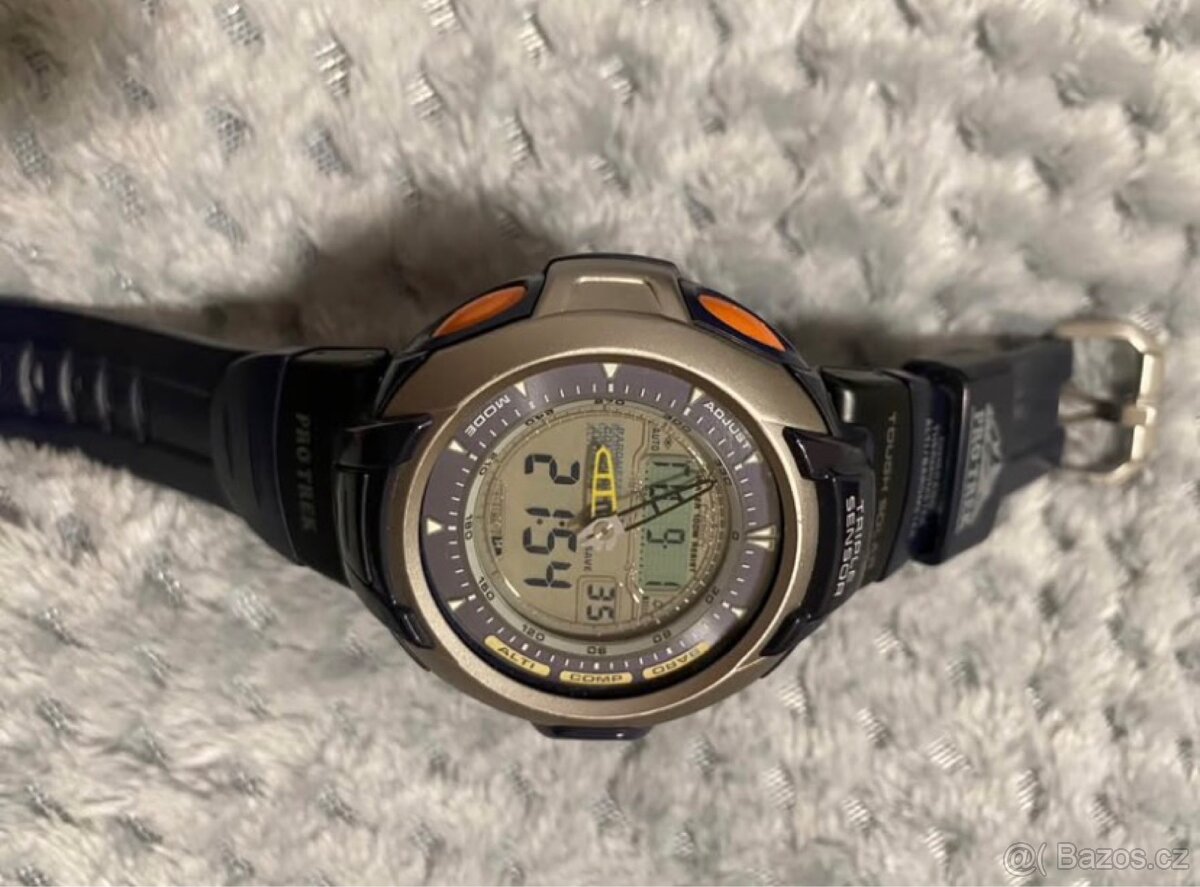 Casio Pro Trek PRG-60 (Tough Solar, Triple Sensor) - 2