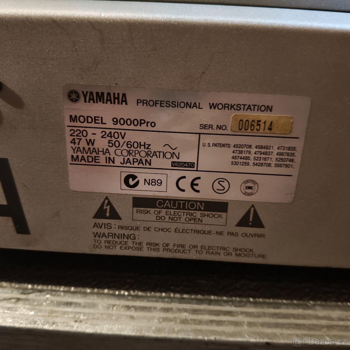 Klávesy Yamaha 9000 PRO - 2