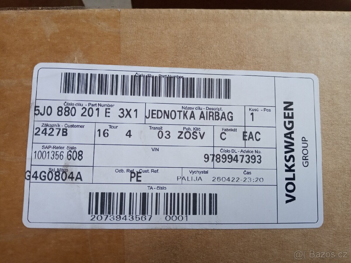 Fabia 2 airbag - 2