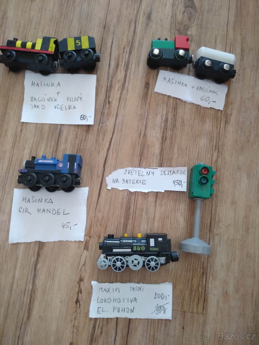 Dřevěné vláčkodráhy a různé vychytávky k nim - 2