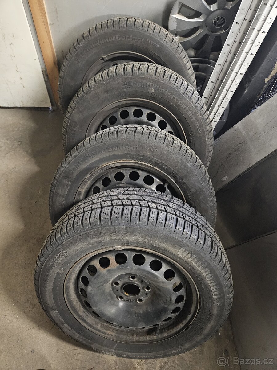 Zimní pneu 215/60R16 VW, Škoda, 5/112 ET41 - 2