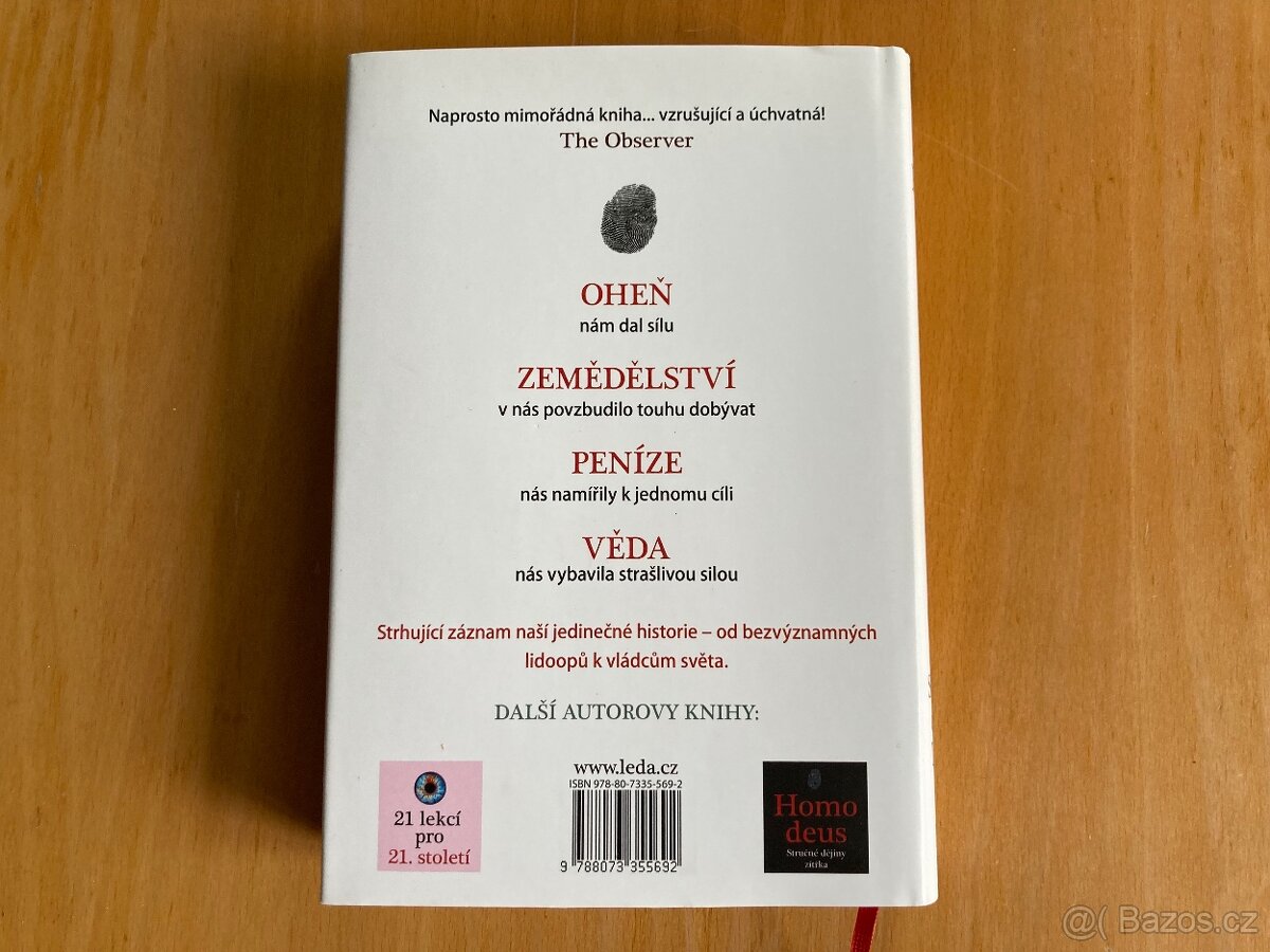 Prodám knihu Sapiens - 2