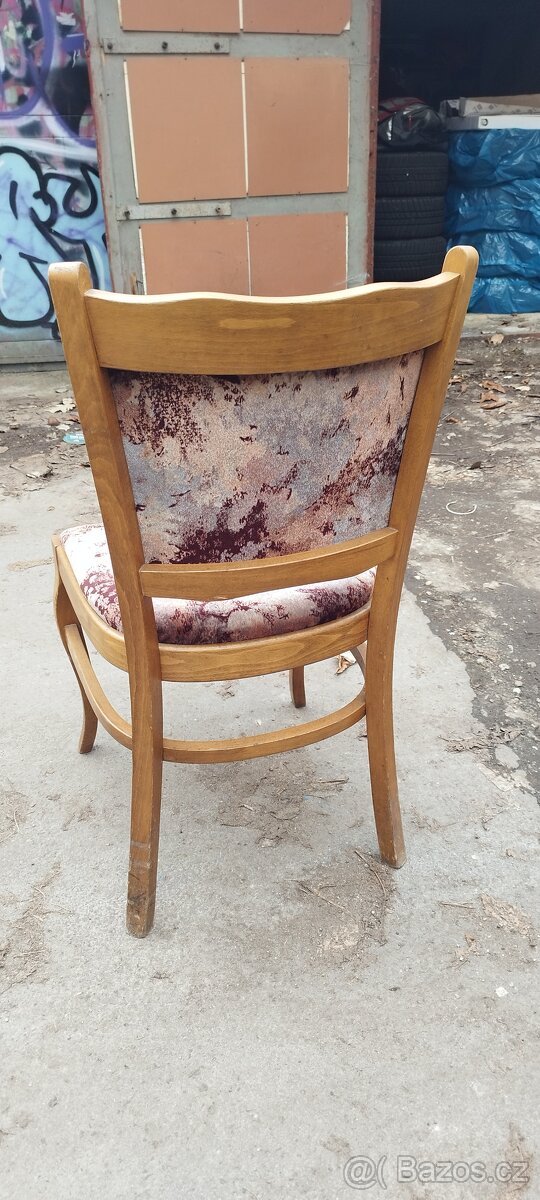 Jídelní čalouněná židle - 11 ks - 2