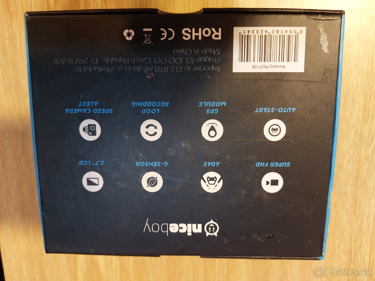 Kamera do auta Niceboy Pilot Q8 NOVÁ - 2