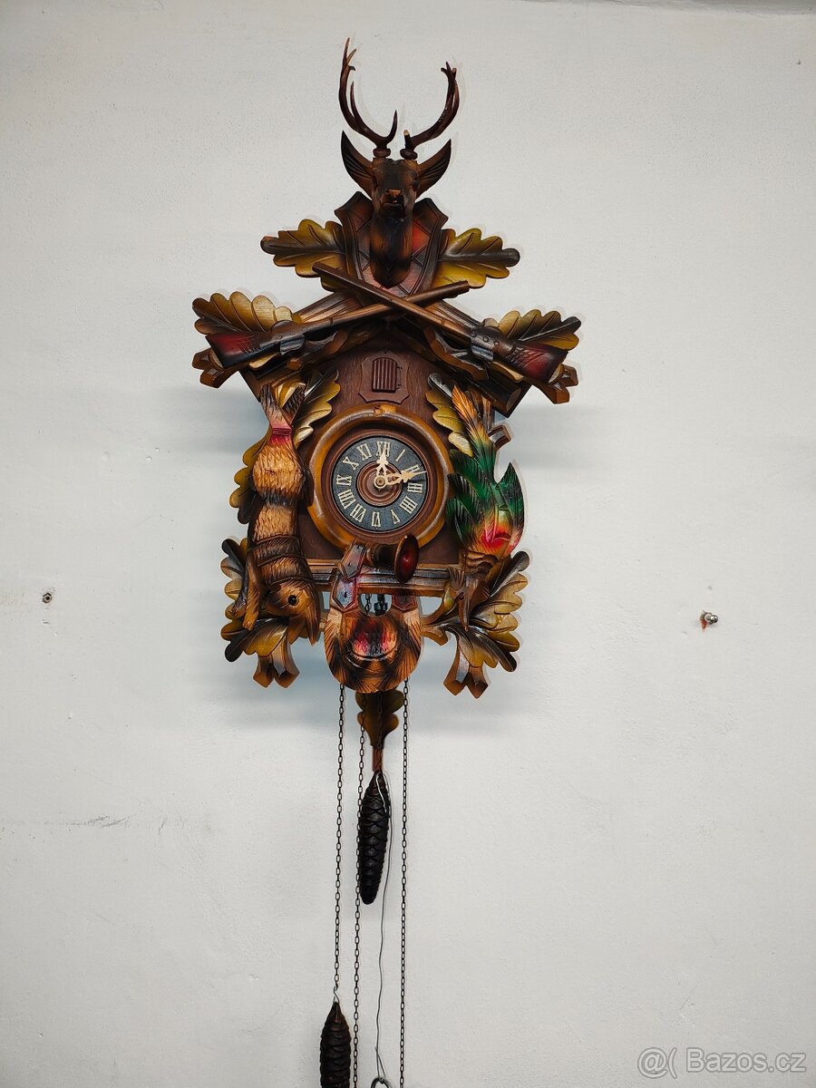 Starožitné hodiny s kukačkou - 2